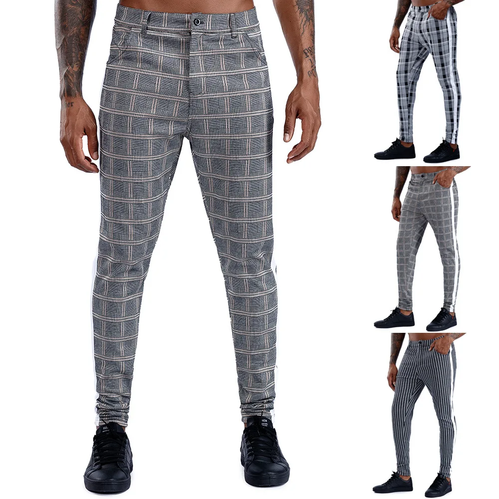 New High Street Wear Men's Pants Black Striped Business Casual Male Track Pants Joggers Trousers Fashion Harajuku Men Pants
New High Street Wear Men's Pants Black Striped Business Casual Male Track Pants Joggers Trousers Fashion Harajuku Men Pants