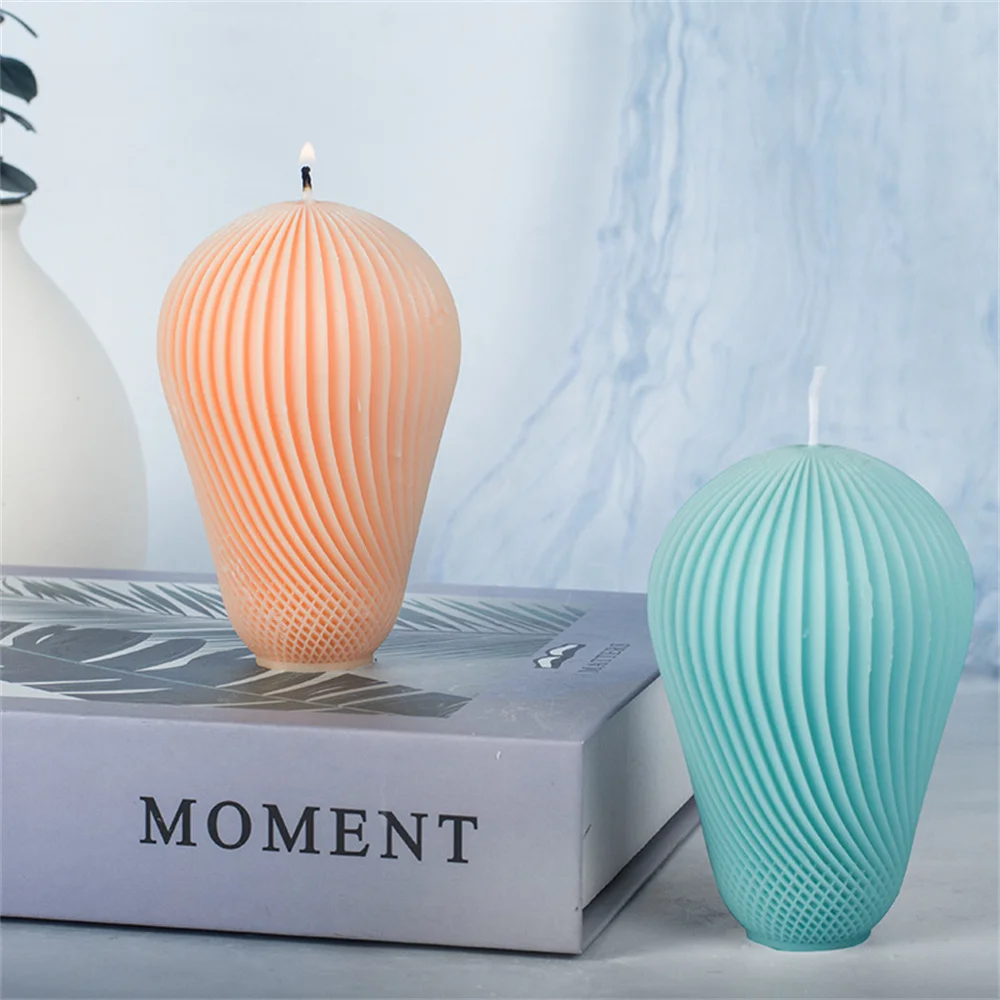Striped Column Silicone Candle Mold Wave Vase Aromatherapy Gypsum 3D Geometric Epoxy Resin Baking Mould Home Decor Holiday Gifts
Striped Column Silicone Candle Mold Wave Vase Aromatherapy Gypsum 3D Geometric Epoxy Resin Baking Mould Home Decor Holiday Gifts