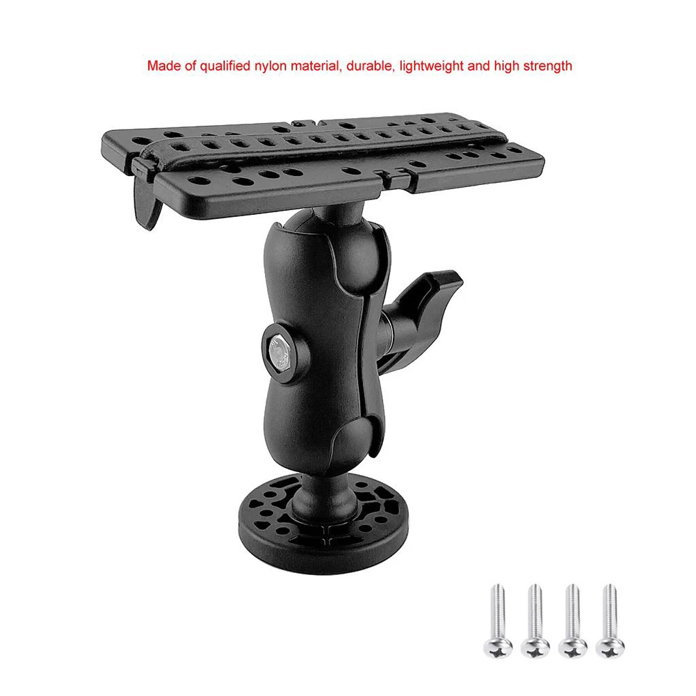 Durable Fish Finder Bracket High Strength Lightweight Nylon Material Universal 360 Degree Ball Design Base Mount
Durable Fish Finder Bracket High Strength Lightweight Nylon Material Universal 360 Degree Ball Design Base Mount