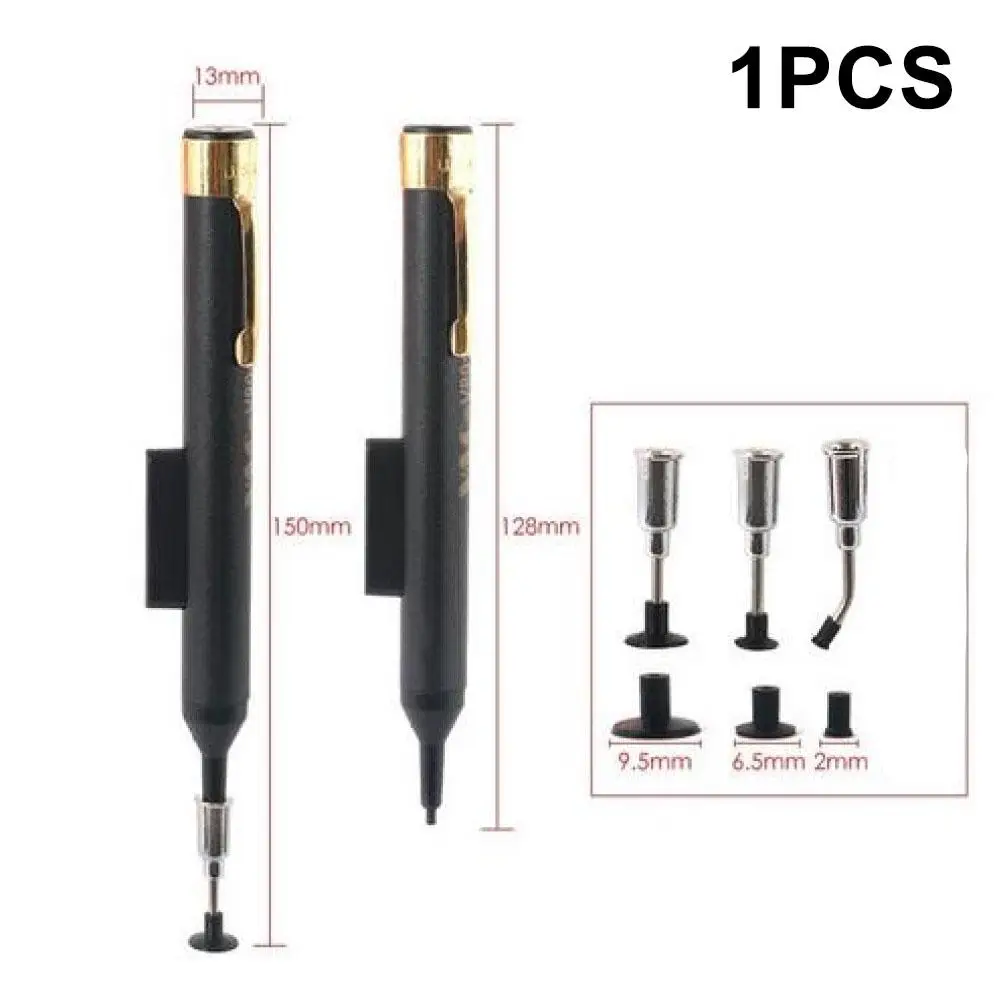 Vacuum Suction Pen Kit With 3 Suction Cups IC SMD Tweezers Pickup Tool Remover Sucker Pump Solder Desoldering Sucking Pens
Vacuum Suction Pen Kit With 3 Suction Cups IC SMD Tweezers Pickup Tool Remover Sucker Pump Solder Desoldering Sucking Pens