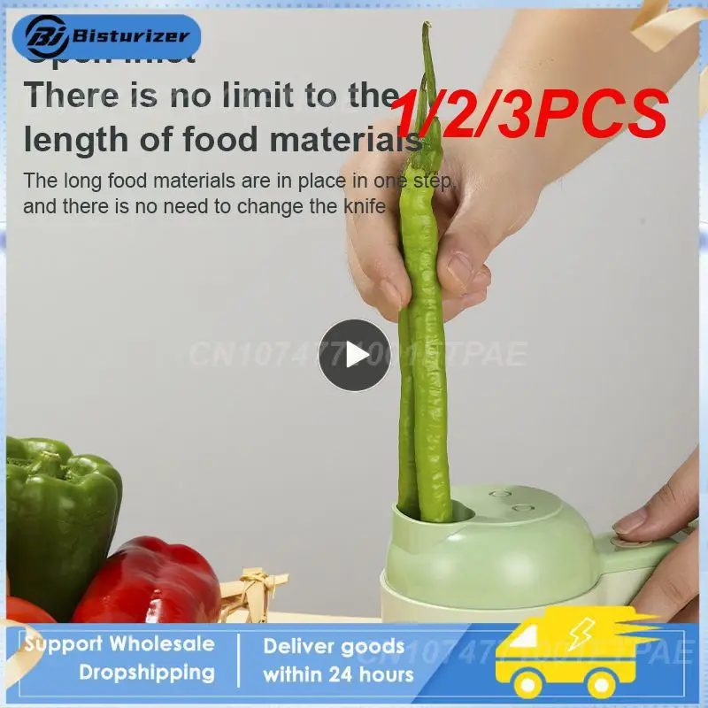 1/2/3PCS in 1 Handheld Electric Vegetable Cutter Set Multifunctional Hand Held Food Processor Portable Wireless Vegetable
1/2/3PCS in 1 Handheld Electric Vegetable Cutter Set Multifunctional Hand Held Food Processor Portable Wireless Vegetable