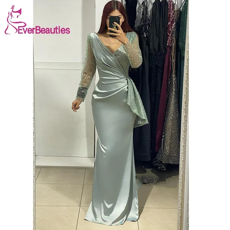 Satin Prom Dresses 2023 Plus Size Party Dress Long Sleeves Formal Occasion Dresses Mermaid Sweetheart Evening Gowns
Satin Prom Dresses 2023 Plus Size Party Dress Long Sleeves Formal Occasion Dresses Mermaid Sweetheart Evening Gowns