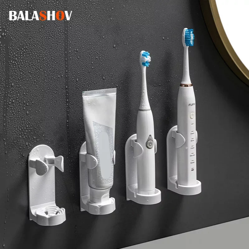 Toothbrush Holder Creative Traceless Stand Rack Organizer Electric Wall-Mounted Holder Space Saving Home Bathroom Accessories
Toothbrush Holder Creative Traceless Stand Rack Organizer Electric Wall-Mounted Holder Space Saving Home Bathroom Accessories
