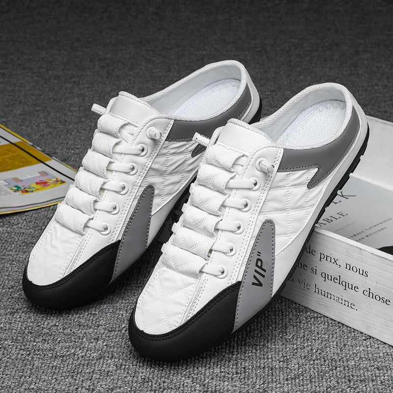 2023 New Style Flat Bottomed Casual Shoes Summer Thin Section Baotou Half Slippers Soft Bottomed Plus Size Slippers
2023 New Style Flat Bottomed Casual Shoes Summer Thin Section Baotou Half Slippers Soft Bottomed Plus Size Slippers