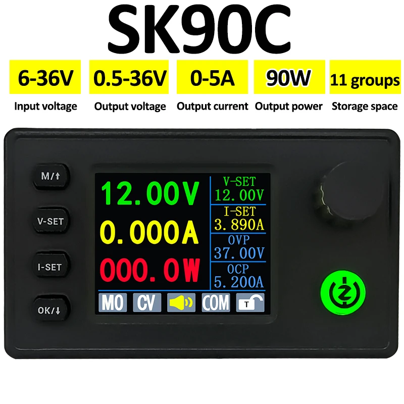 Высоковольтный преобразователь постоянного тока 40 Вт/90 Вт, постоянный ток, CC CV 0,5-36 в 5 в 6 в 12 В 24 В, Стандартный Лабораторный источник питания с регулируемым напряжением
Высоковольтный преобразователь постоянного тока 40 Вт/90 Вт, постоянный ток, CC CV 0,5-36 в 5 в 6 в 12 В 24 В, Стандартный Лабораторный источник питания с регулируемым напряжением