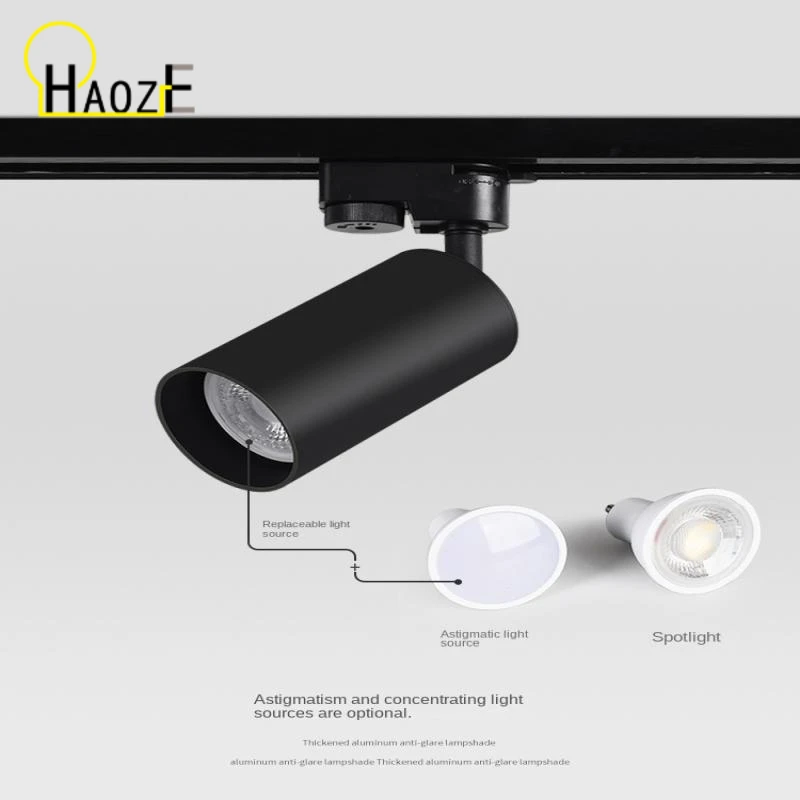 220V Led Track Light Aluminum Track Lights Rail COB 7W Track Lamp Spotlight for Clothing Store Home Track Lighting
220V Led Track Light Aluminum Track Lights Rail COB 7W Track Lamp Spotlight for Clothing Store Home Track Lighting