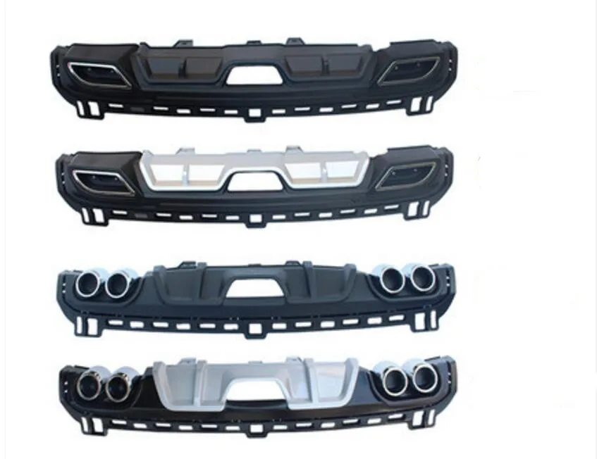 ABS Special 4 outlet pipe Black/Silver Car Rear Bumper Lip Auto Car Diffuser For Chevrolet CRVALIER 2016 2017 2018
ABS Special 4 outlet pipe Black/Silver Car Rear Bumper Lip Auto Car Diffuser For Chevrolet CRVALIER 2016 2017 2018