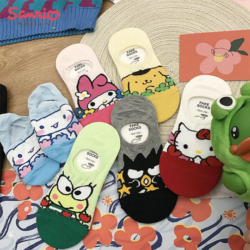 Kawaii Sanrios Collection Socks Anime Cartoon Hello Kittys Cinnamoroll Kuromi Summer Cute Shallows Crew Socks Holiday Gifts
Kawaii Sanrios Collection Socks Anime Cartoon Hello Kittys Cinnamoroll Kuromi Summer Cute Shallows Crew Socks Holiday Gifts