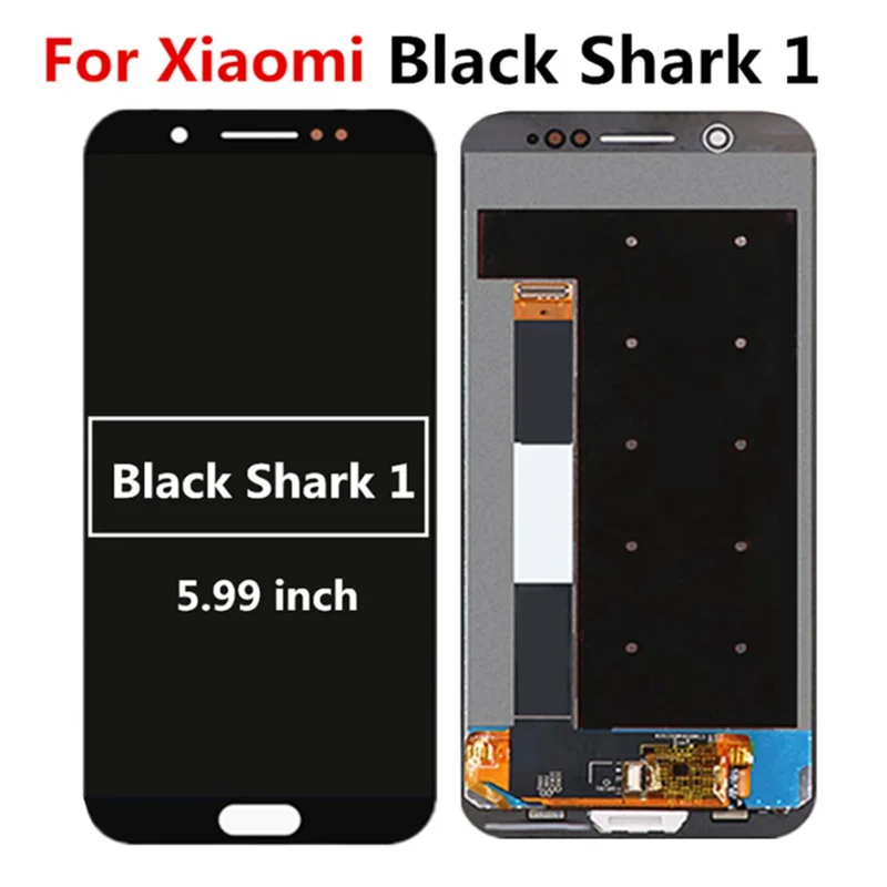 ЖК-дисплей 5,99 дюйма для Xiaomi Black Shark 1 с сенсорной панелью и цифровым преобразователем в сборе для BlackShark SKR-H0, ЖК-дисплей
ЖК-дисплей 5,99 дюйма для Xiaomi Black Shark 1 с сенсорной панелью и цифровым преобразователем в сборе для BlackShark SKR-H0, ЖК-дисплей