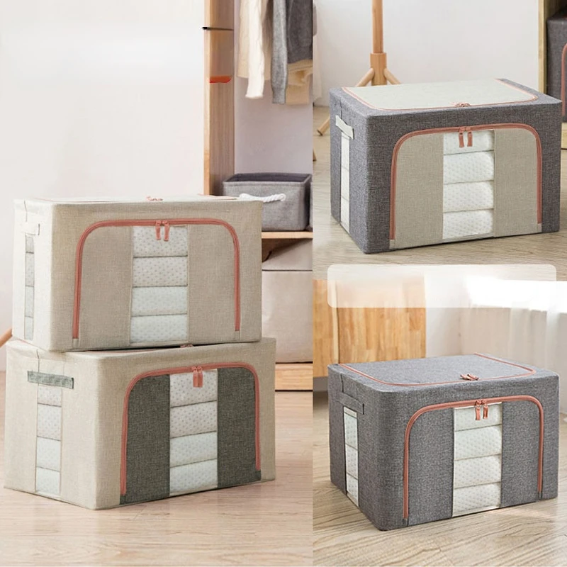 Blanket Quilt Clothes Closet Box Bags Home Foldable Moisture-proof Storage Case Washable Zipper Household Cabinet Organizer
Blanket Quilt Clothes Closet Box Bags Home Foldable Moisture-proof Storage Case Washable Zipper Household Cabinet Organizer