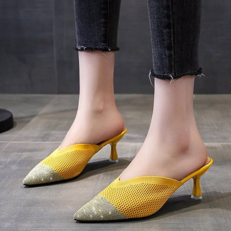 2022 Spring Ladies Slippers Pointed Toe Low Heel Sandals Outdoor Casual Slippers Slippers Women Fashion Shoes Sandals Women
2022 Spring Ladies Slippers Pointed Toe Low Heel Sandals Outdoor Casual Slippers Slippers Women Fashion Shoes Sandals Women