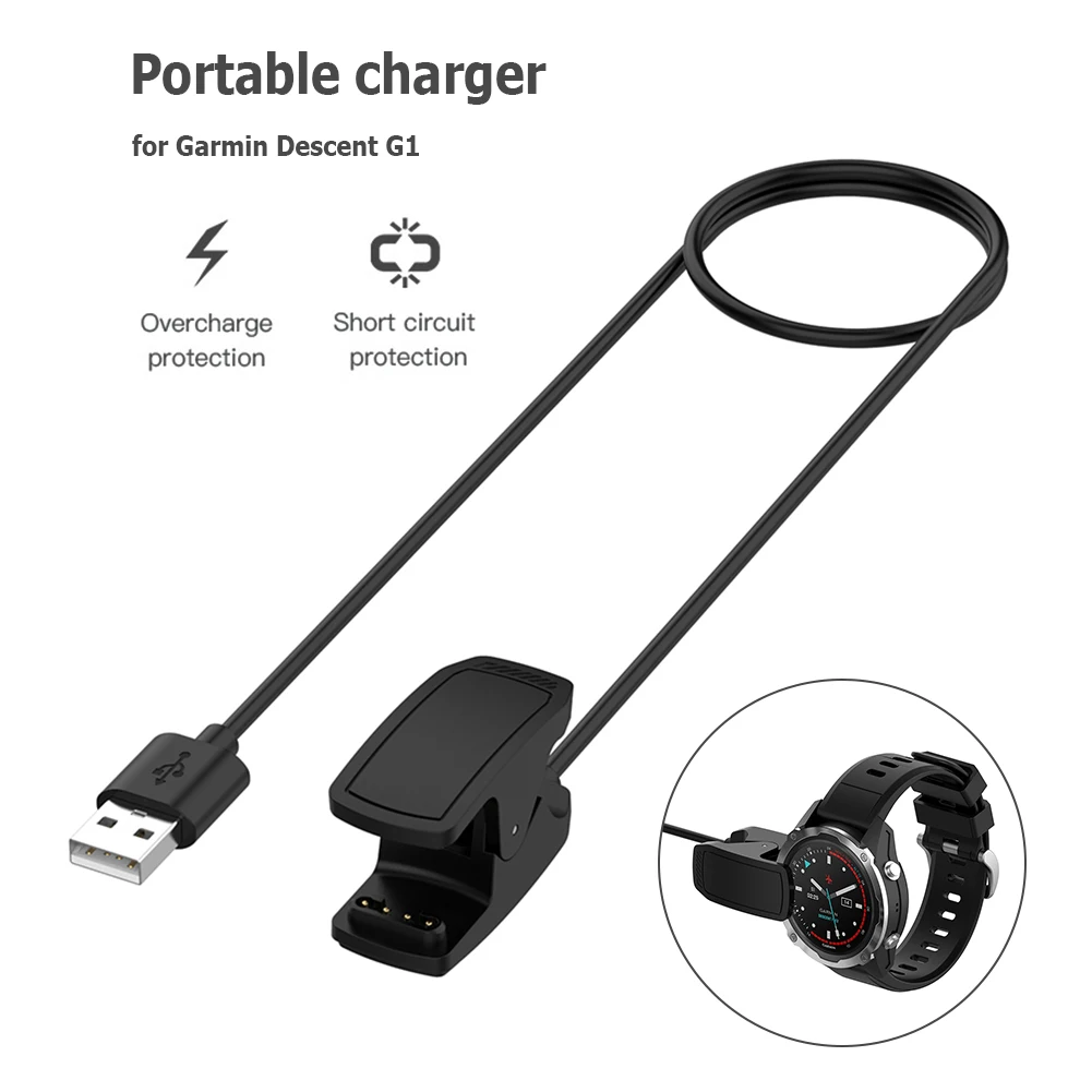 USB Charging Cable For Garmin Descent G1 Charger Dock Station Clip Cradle Charge Cable For Garmin Descent G1 With Data Function
USB Charging Cable For Garmin Descent G1 Charger Dock Station Clip Cradle Charge Cable For Garmin Descent G1 With Data Function