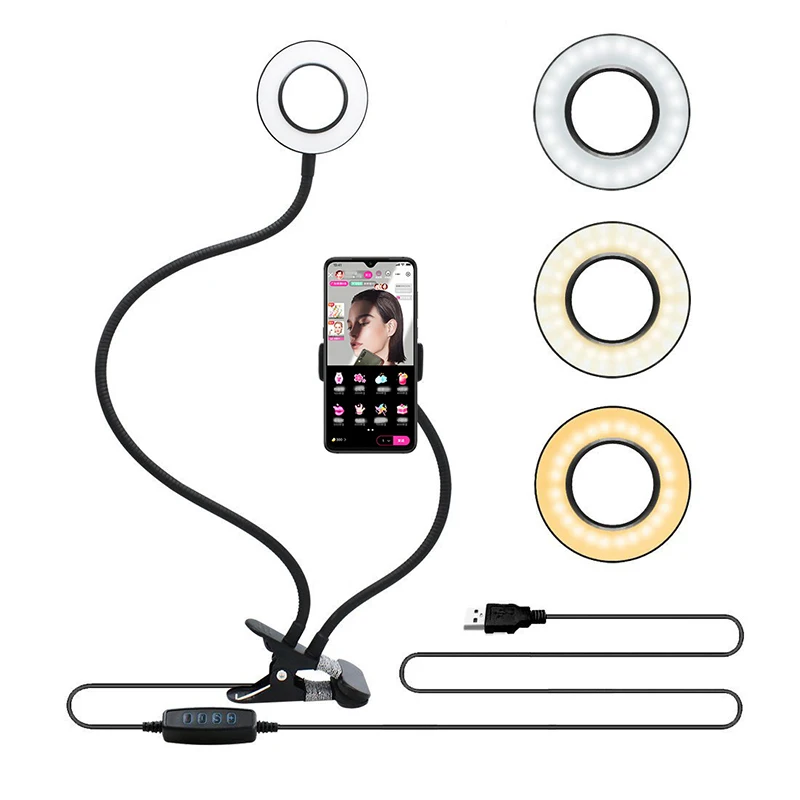 2 In 1 Selfie Ring Light Led Fill Light Adjustable Length with Phone Holder For Youtube Tiktok Live Stream Makeup Photography
2 In 1 Selfie Ring Light Led Fill Light Adjustable Length with Phone Holder For Youtube Tiktok Live Stream Makeup Photography