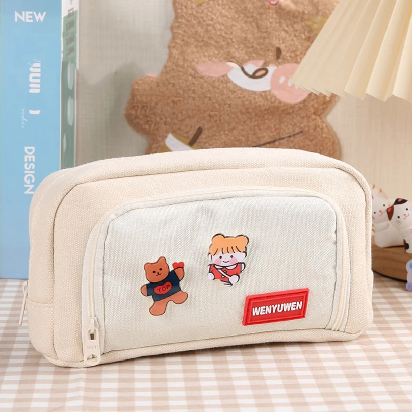 Cute Pencil Case Large Capacity Pencilcase Japanese Stationery Estuches Escolar Trousse Pen Case School Supplies Pencil Pouch
Cute Pencil Case Large Capacity Pencilcase Japanese Stationery Estuches Escolar Trousse Pen Case School Supplies Pencil Pouch