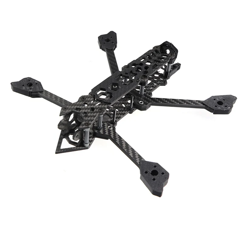 Оправа из углеродного волокна для FPV квадрокоптера, 222 мм, 5,1 дюйма 
Оправа из углеродного волокна для FPV квадрокоптера, 222 мм, 5,1 дюйма