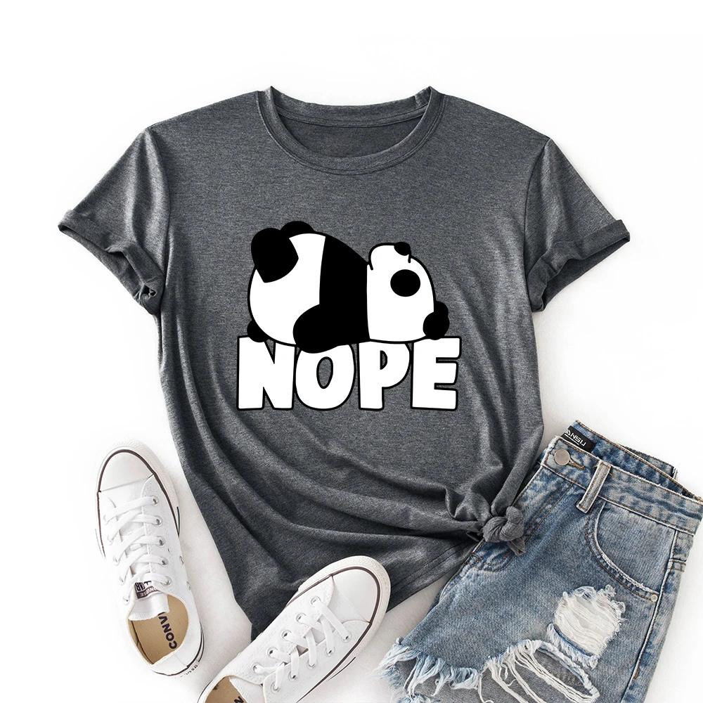 Summer Women Short Sleeve Casual Streetwear T-shirts Graphic Tee Shirts Tops Female Clothes Lazy Panda Shirts for Women
Summer Women Short Sleeve Casual Streetwear T-shirts Graphic Tee Shirts Tops Female Clothes Lazy Panda Shirts for Women