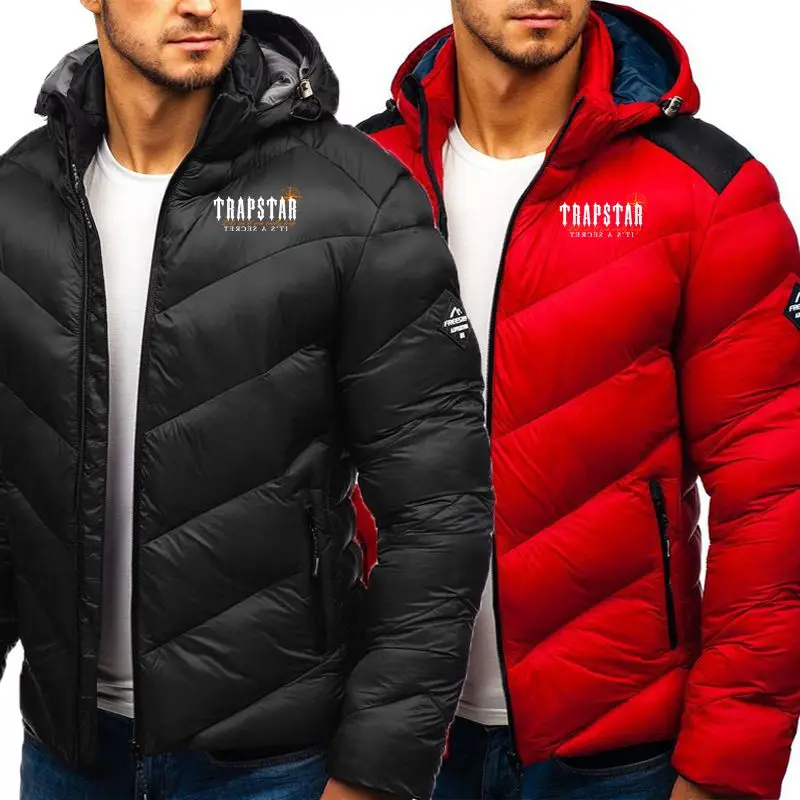 New Trapstar Jacket Warm Thick Men Parka Jackets Winter Casual Mens Outwear Coats Solid Stand Collar Male Windbreak HOODED
New Trapstar Jacket Warm Thick Men Parka Jackets Winter Casual Mens Outwear Coats Solid Stand Collar Male Windbreak HOODED