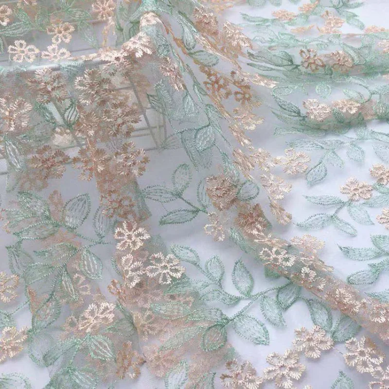Embroidered Garment Lace Fabric Flower Mesh Netting Tulle Fabric for DIY Sewing Patchwork Handmade Wedding Dress Summer Skirt
Embroidered Garment Lace Fabric Flower Mesh Netting Tulle Fabric for DIY Sewing Patchwork Handmade Wedding Dress Summer Skirt