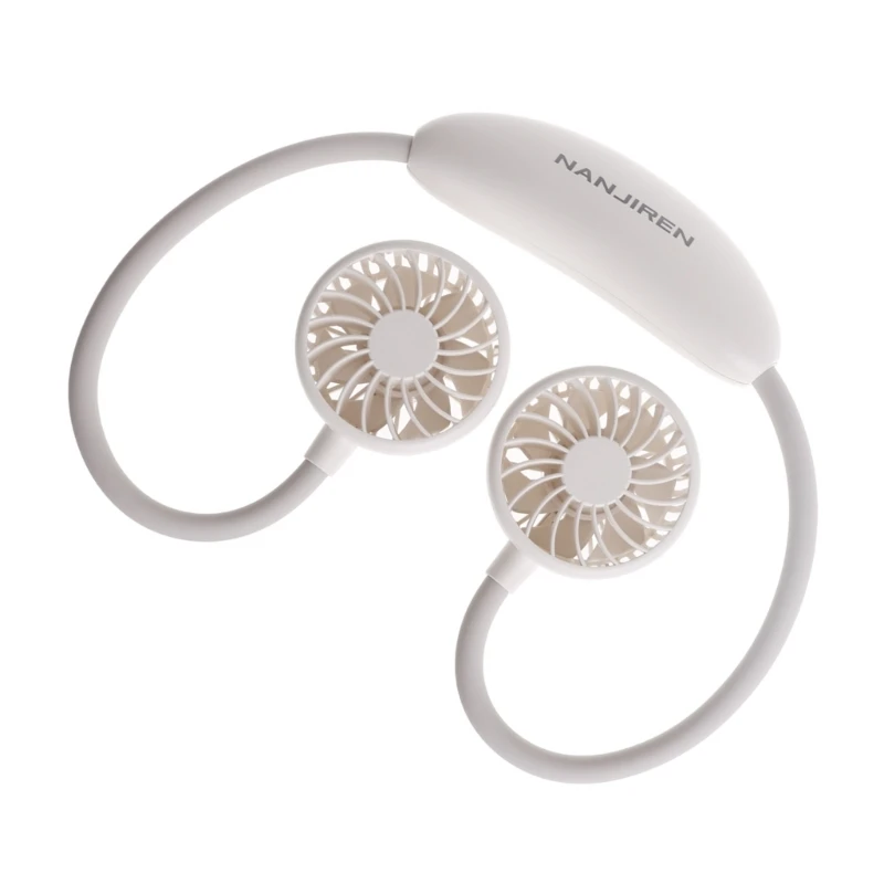 Креативный треугольный подвесной шейный вентилятор, портативный маленький воздушный охладитель с USB-зарядкой 
Креативный треугольный подвесной шейный вентилятор, портативный маленький воздушный охладитель с USB-зарядкой