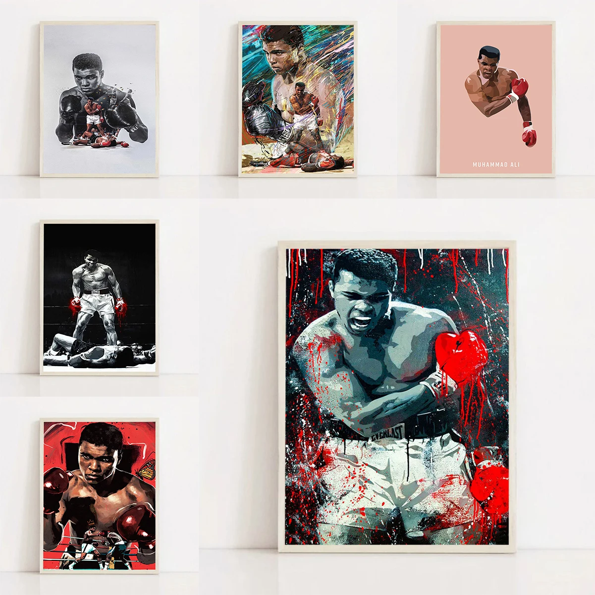 Muhammad Ali Poster Boxing Champion Aesthetic Room Decoration Decorative Pictures for Living Room Decor Home Accessory Wall Art
Muhammad Ali Poster Boxing Champion Aesthetic Room Decoration Decorative Pictures for Living Room Decor Home Accessory Wall Art