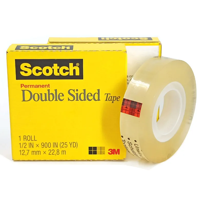2x3M 665 double-sided adhesive tape 3M 665 tape/ transparent double faced adhesive 12.7mm*22.8m
2x3M 665 double-sided adhesive tape 3M 665 tape/ transparent double faced adhesive 12.7mm*22.8m