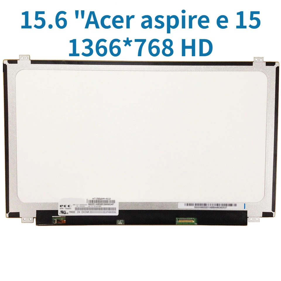 15.6 "For acer aspire e 15 Screen Matrix LCD Screen LED Display Replacement 1366*768 HD Resolution Glossy
15.6 "For acer aspire e 15 Screen Matrix LCD Screen LED Display Replacement 1366*768 HD Resolution Glossy