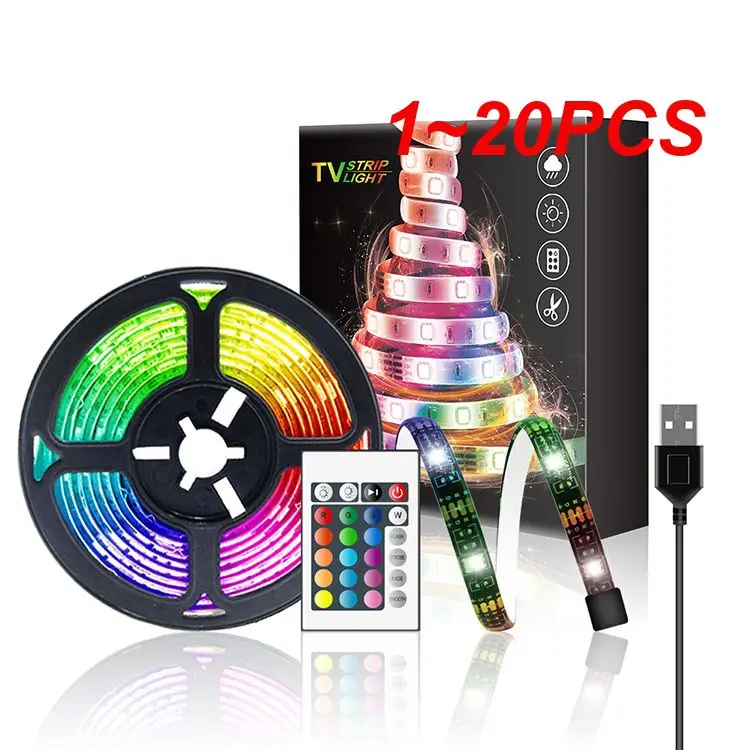 1 ~ 20 шт. лента освещения 5 В Usb Rgb дистанционное управление изменение цвета умный дом смарт-лампа 5050 Водонепроницаемая Dc светодиодная полоса освещения 24k
1 ~ 20 шт. лента освещения 5 В Usb Rgb дистанционное управление изменение цвета умный дом смарт-лампа 5050 Водонепроницаемая Dc светодиодная полоса освещения 24k