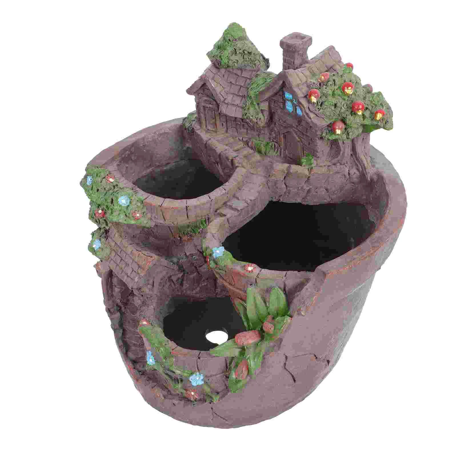 1pc Garden Flower Pot Resin Creative Succulent Plant Pot Succulent Plant Resin Pot
1pc Garden Flower Pot Resin Creative Succulent Plant Pot Succulent Plant Resin Pot