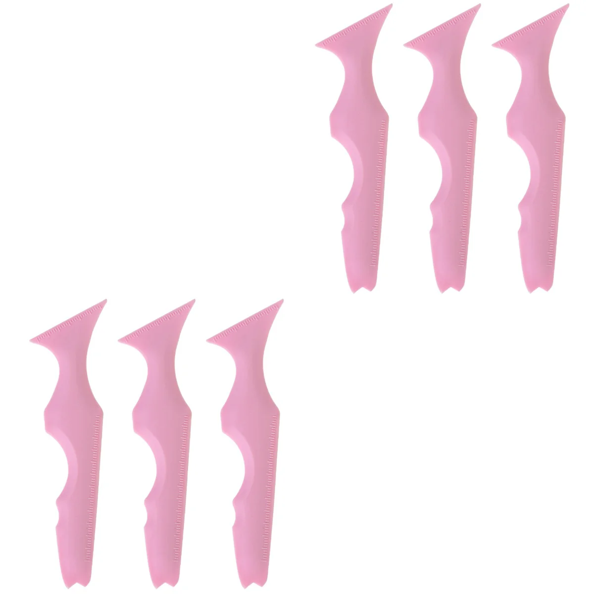 6 pcs Eyeliner Stencils Silicone Eyeliner Eyebrow Aid Stencil Reusable Eye Makeup Tool
6 pcs Eyeliner Stencils Silicone Eyeliner Eyebrow Aid Stencil Reusable Eye Makeup Tool