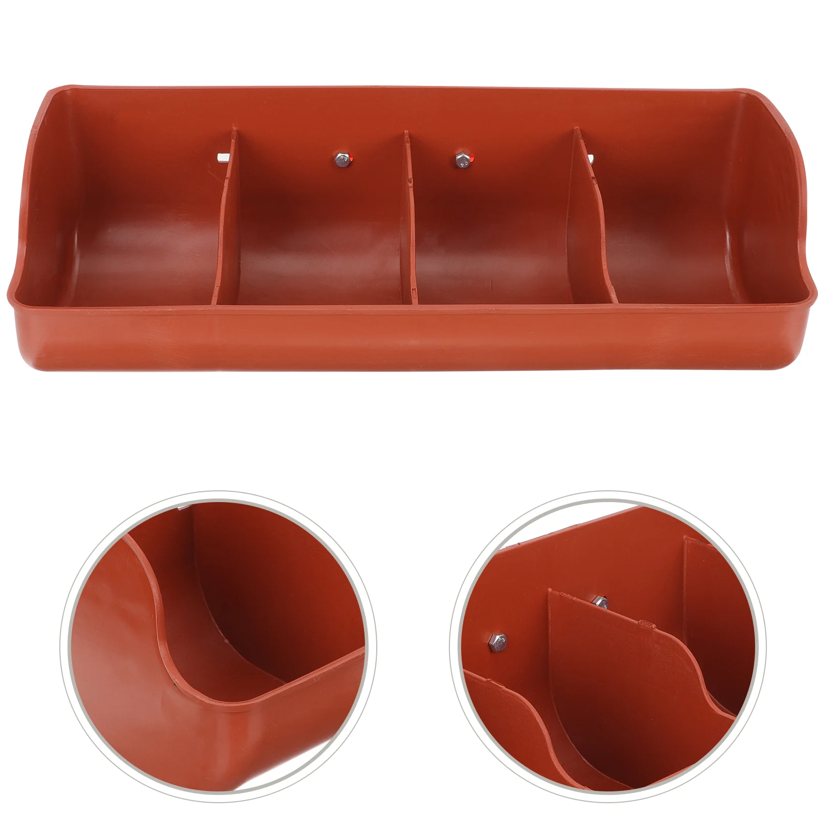 Pet Supplies Trough Feed Hay Feeder Goats Feeding Bucket Plastic Containers Multi-slots High Capacity
Pet Supplies Trough Feed Hay Feeder Goats Feeding Bucket Plastic Containers Multi-slots High Capacity