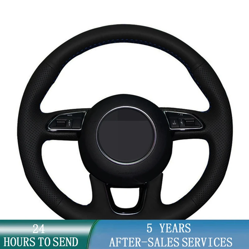 Customized Car Steering Wheel Cove Microfiber Leather Braid Car Accessories For Audi Q3 (8U) Q5 (8R) Q7 (4L) SQ5 (8R) 2013-2017
Customized Car Steering Wheel Cove Microfiber Leather Braid Car Accessories For Audi Q3 (8U) Q5 (8R) Q7 (4L) SQ5 (8R) 2013-2017