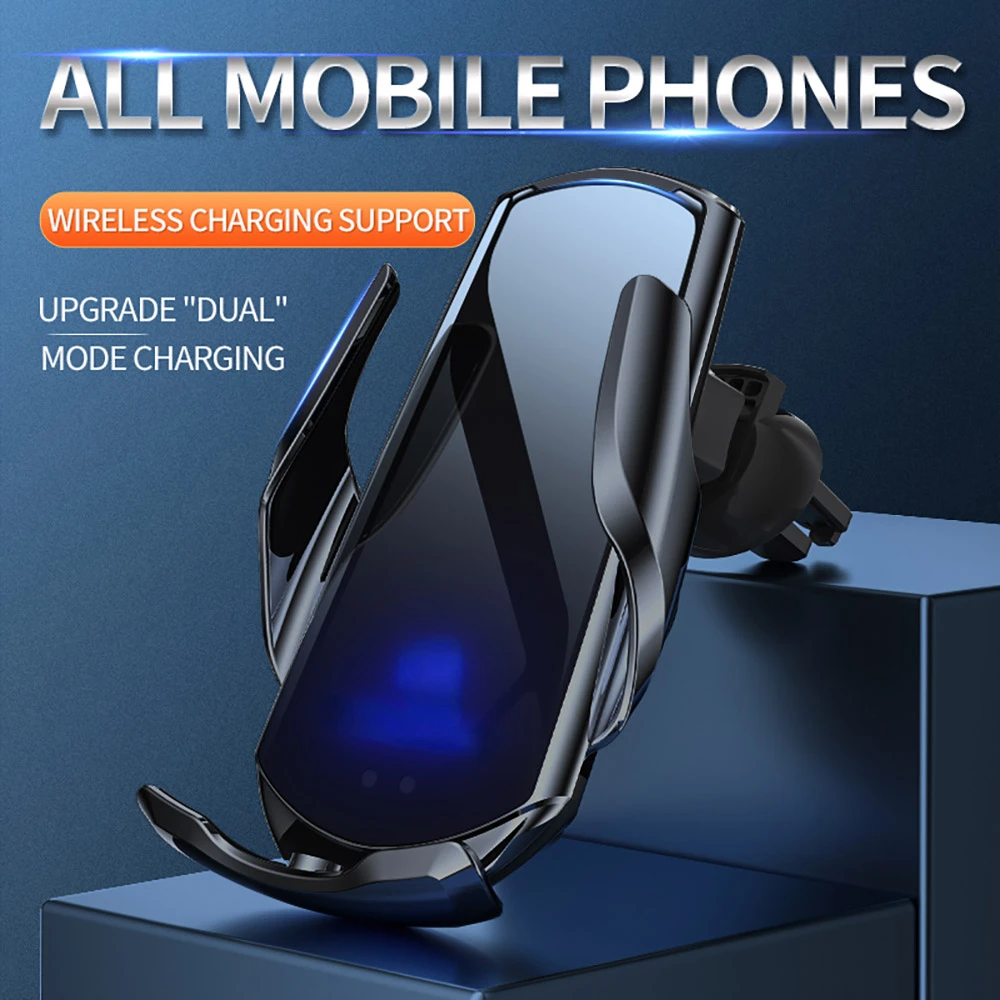 2022 trend for iPhone 13 12 11 Pro XR X 8 S20 S10 USB Charging Phone Holder Clamping 15W Qi Car Wireless Charger
2022 trend for iPhone 13 12 11 Pro XR X 8 S20 S10 USB Charging Phone Holder Clamping 15W Qi Car Wireless Charger