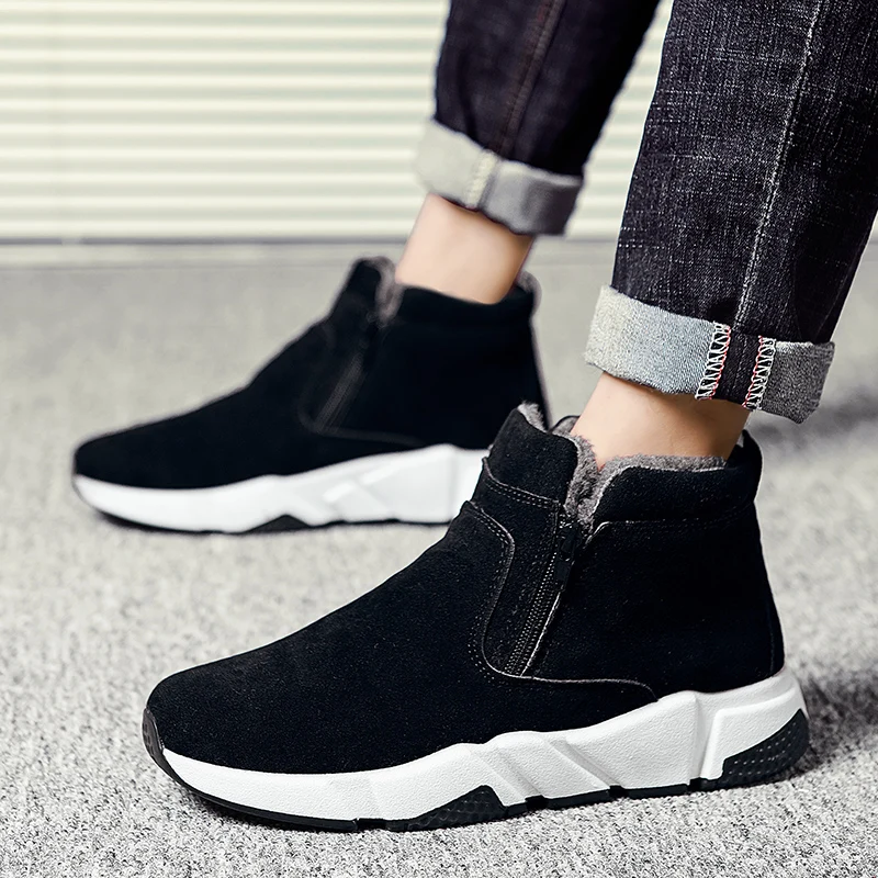 Men's Shoes Winter Warm Snow Boots Men's 2022 New Cotton Shoes Plus Velvet Comfortable Non-slip Sports Casual Shoes
Men's Shoes Winter Warm Snow Boots Men's 2022 New Cotton Shoes Plus Velvet Comfortable Non-slip Sports Casual Shoes