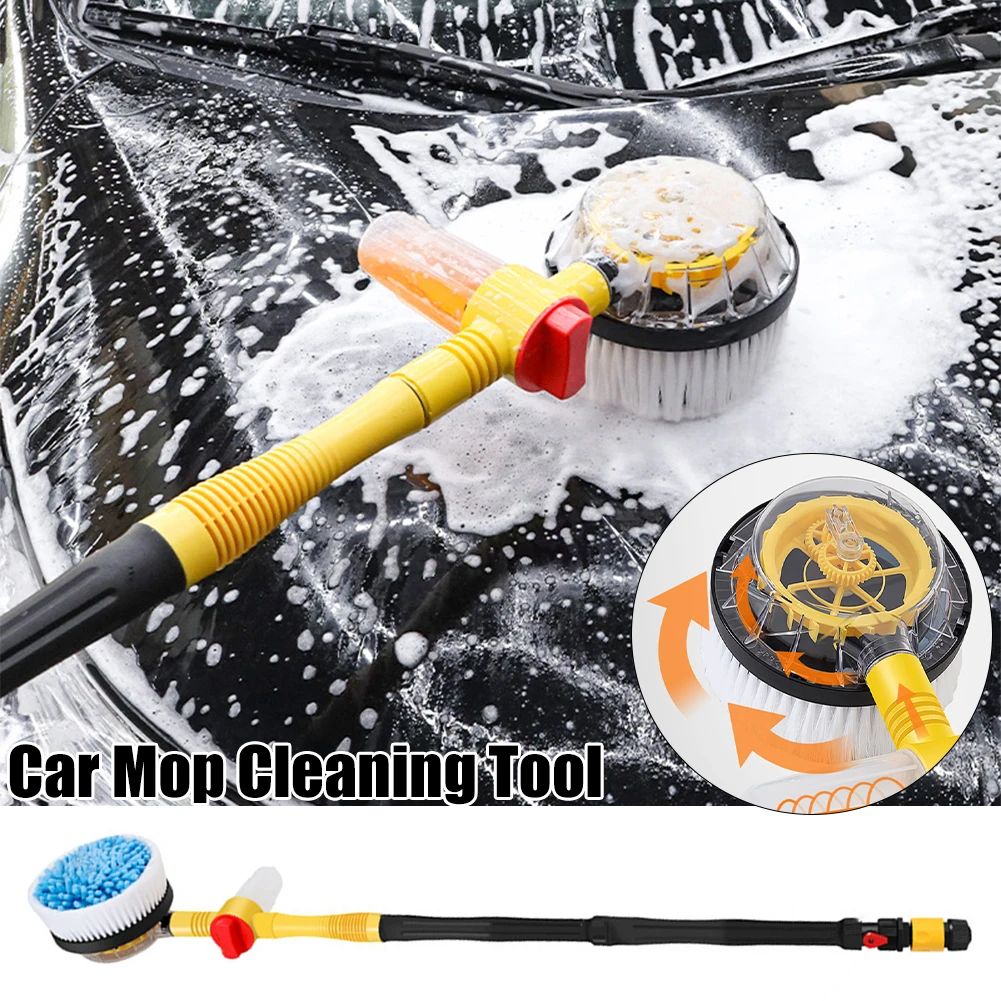 Car Wash Brush Auto Spin Car Wash Mop Long Handle Car Cleaning Kit Foaming Pressure Washer Soft Brush Mop Auto Accessories
Car Wash Brush Auto Spin Car Wash Mop Long Handle Car Cleaning Kit Foaming Pressure Washer Soft Brush Mop Auto Accessories