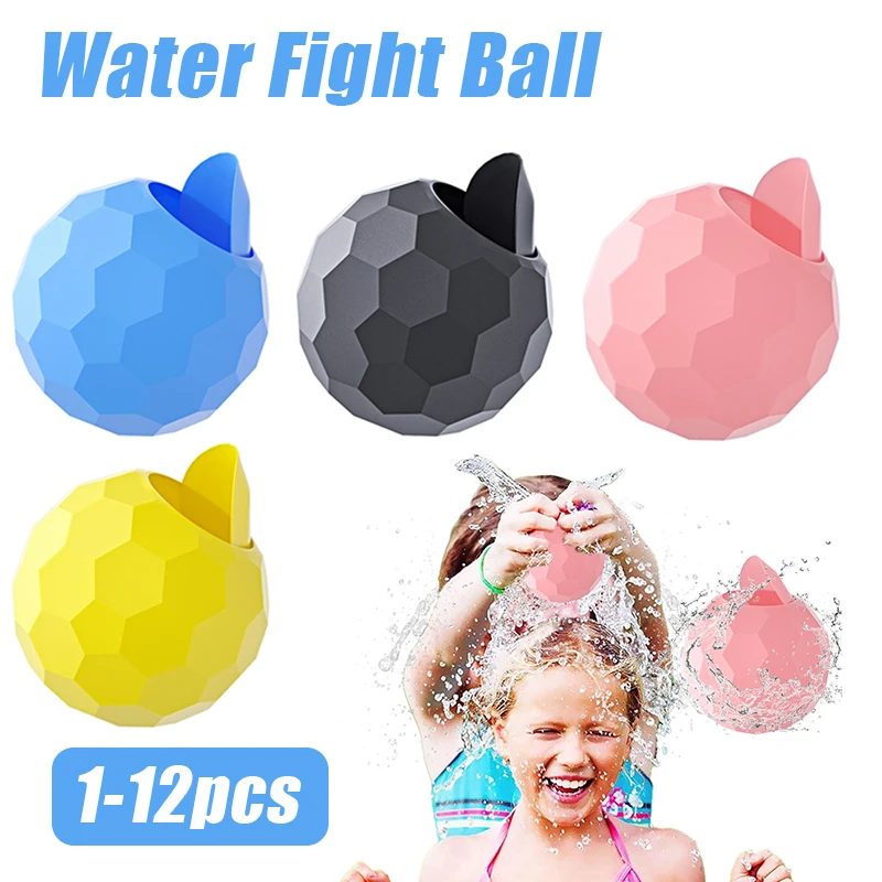 4-40pcs Water Bomb Splash Balls Reusable Water Balloons Absorbent Ball Outdoor Pool Beach Play Toy Party Favors Water Fight Game
4-40pcs Water Bomb Splash Balls Reusable Water Balloons Absorbent Ball Outdoor Pool Beach Play Toy Party Favors Water Fight Game