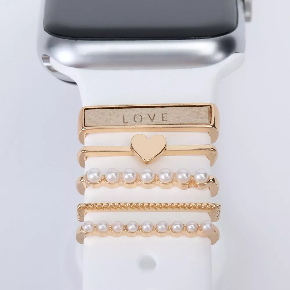 Decoration For Apple watch band Diamond Jewelry Charms for iWatch Bracelet Silicone Strap Accessories Galaxy watch 4/Classic/3
Decoration For Apple watch band Diamond Jewelry Charms for iWatch Bracelet Silicone Strap Accessories Galaxy watch 4/Classic/3
