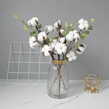 Dried Cotton Flowers Home Decorative Artificial Floral Branch Wedding Bridesmaid Bouquet Decor Fake Flower Valentines's Day Gift
Dried Cotton Flowers Home Decorative Artificial Floral Branch Wedding Bridesmaid Bouquet Decor Fake Flower Valentines's Day Gift