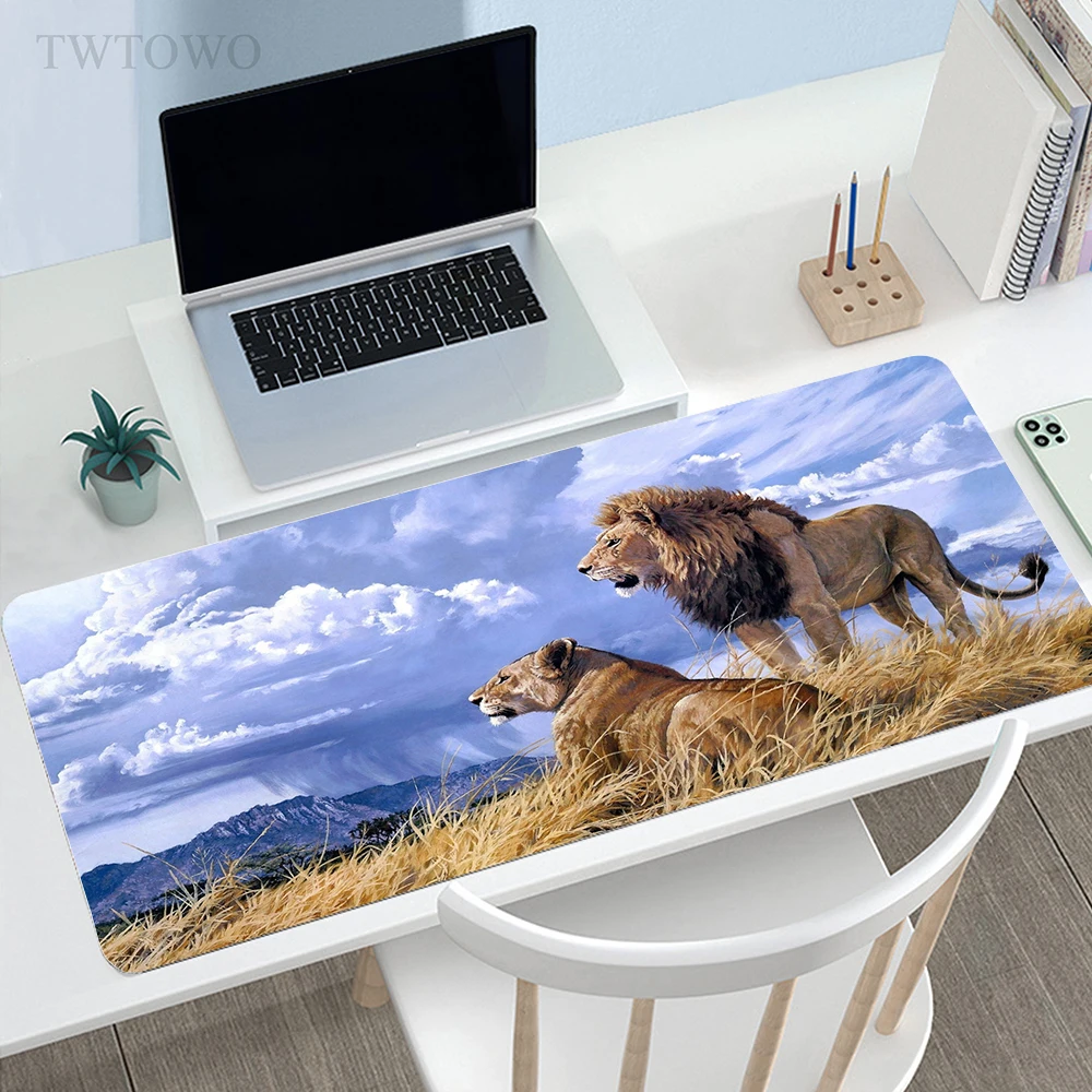 Lion Mouse Pad Gamer HD Gaming XXL MousePads Desk Mats keyboard pad Office Gamer Soft Carpet Natural Rubber Table Mat Mouse Mat
Lion Mouse Pad Gamer HD Gaming XXL MousePads Desk Mats keyboard pad Office Gamer Soft Carpet Natural Rubber Table Mat Mouse Mat
