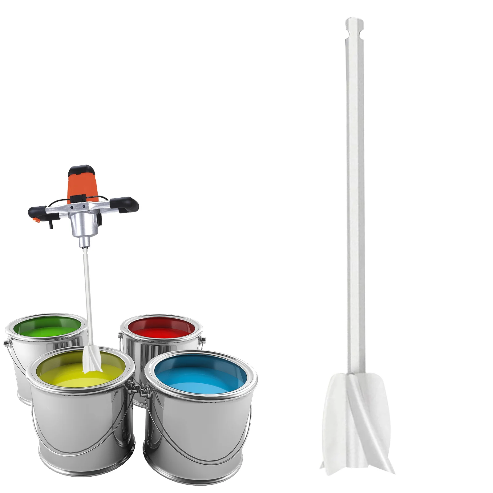 Epoxy Mixer Attachment For Drill Multipurpose Bidirectional Paint Stirrer Powerful Reusable Paint And Resin Mixer Paddle Stirrer
Epoxy Mixer Attachment For Drill Multipurpose Bidirectional Paint Stirrer Powerful Reusable Paint And Resin Mixer Paddle Stirrer