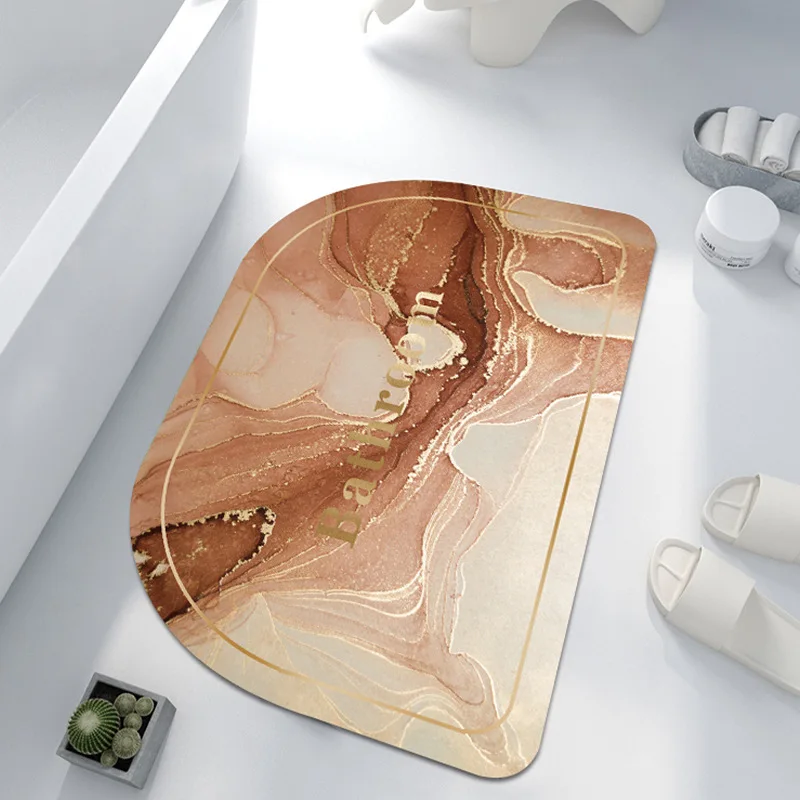 Bathroom Mat Diatom Mud Doormat Floor Carpet Absorbent Pad Toilet Light Luxury Style Home Decor Foot Pad Non Slip Area Rugs
Bathroom Mat Diatom Mud Doormat Floor Carpet Absorbent Pad Toilet Light Luxury Style Home Decor Foot Pad Non Slip Area Rugs