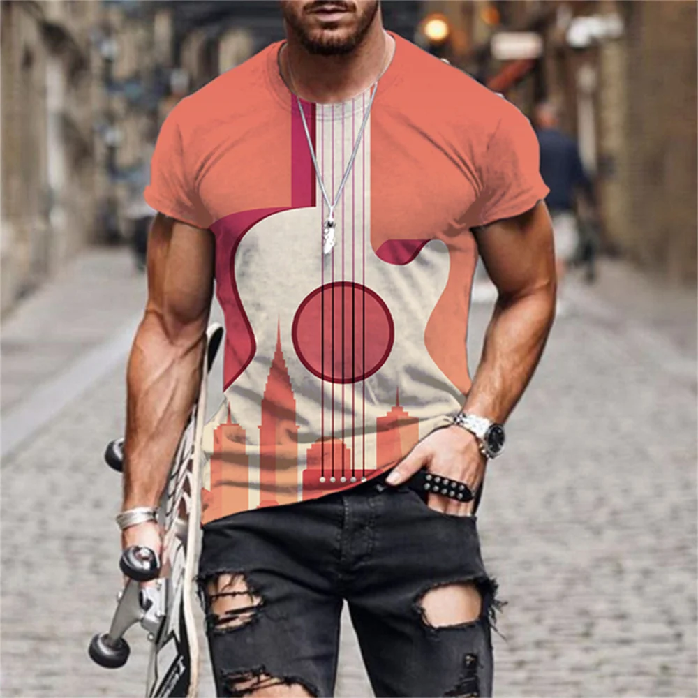 Summer Men's 3D Skeleton Element Printed T-shirt Street Fashion Personality Casual Cool Men's Oversized Size Short Sleeve Top
Summer Men's 3D Skeleton Element Printed T-shirt Street Fashion Personality Casual Cool Men's Oversized Size Short Sleeve Top