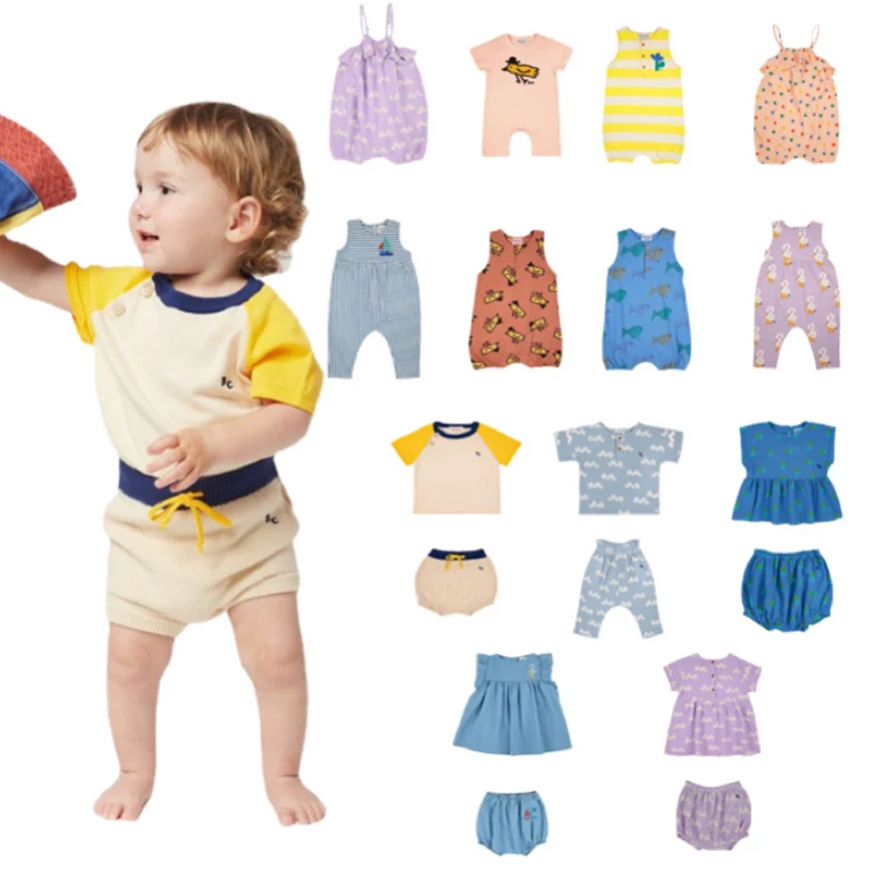 Bodysuits Kids Infant Dress 2023 Spring Summer BC Cotton Body Suits for Little Baby Items Baby Clothes Baby's Sets
Bodysuits Kids Infant Dress 2023 Spring Summer BC Cotton Body Suits for Little Baby Items Baby Clothes Baby's Sets