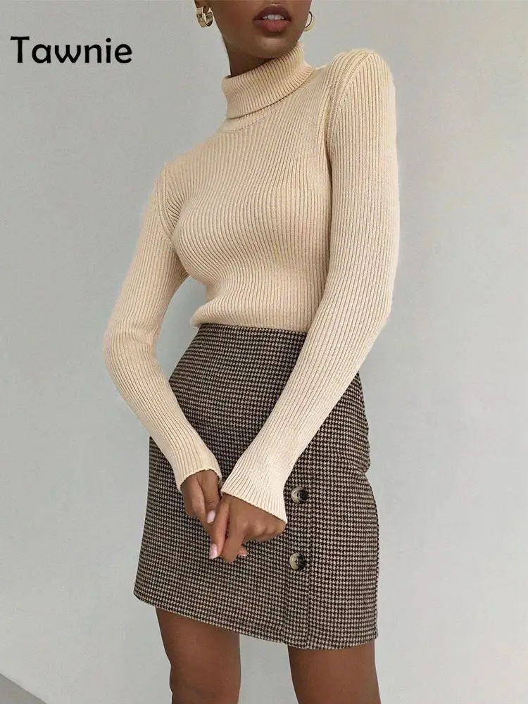 Tawnie 2022 Fall Basic Turtleneck Knitted Women Sweaters Autumn Winter Long Sleeve Pullover Jumpers Tops Y2K Soft Warm Solid
Tawnie 2022 Fall Basic Turtleneck Knitted Women Sweaters Autumn Winter Long Sleeve Pullover Jumpers Tops Y2K Soft Warm Solid