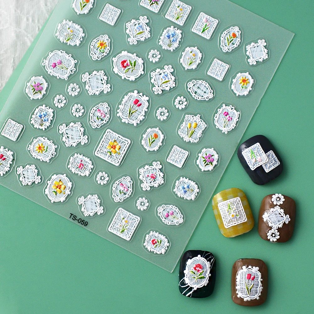 Lace Photo Frame 5D Nail Sticker Tattoo Nail Art Slider Decals For Nail Ongles Manicure TS-059
Lace Photo Frame 5D Nail Sticker Tattoo Nail Art Slider Decals For Nail Ongles Manicure TS-059