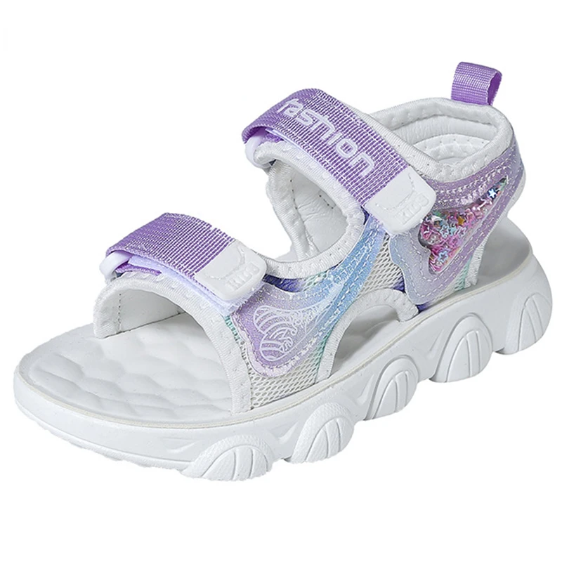 Fashion Girls Sandals Soft Sole Children's Beach Shoes 2022 New Summer Sandals for Girls Princess Leather Casual Shoes
Fashion Girls Sandals Soft Sole Children's Beach Shoes 2022 New Summer Sandals for Girls Princess Leather Casual Shoes