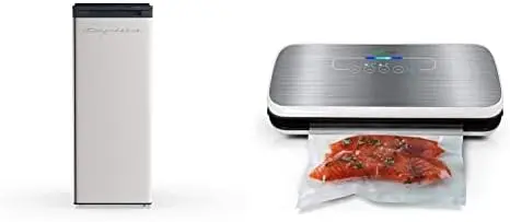 Upright Freezer 6.5 cu ft Stainless Platinum Design Series & PKVS Sealer | Automatic Vacuum Air Sealing System Preservation
Upright Freezer 6.5 cu ft Stainless Platinum Design Series & PKVS Sealer | Automatic Vacuum Air Sealing System Preservation