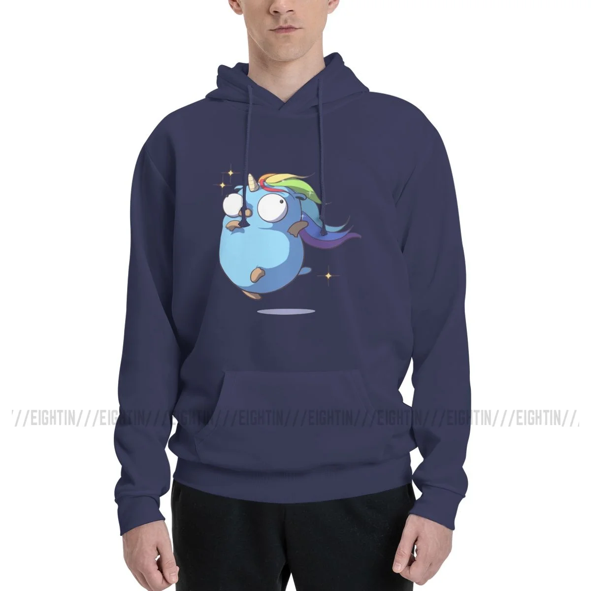 Golang Gopher Unicorn Hoodie Men Stylish Couple Thin Fleece Sweatshirt Hooded Tops Pure Cotton Fall Hooded Sweatshirt
Golang Gopher Unicorn Hoodie Men Stylish Couple Thin Fleece Sweatshirt Hooded Tops Pure Cotton Fall Hooded Sweatshirt