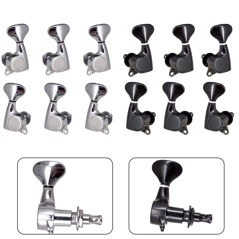 1 Set 3R3L Guitar Machine Heads For Folk Acoustic Electric Guitar Tuning Pegs Tuning Machines Musical Instrument Accessories
1 Set 3R3L Guitar Machine Heads For Folk Acoustic Electric Guitar Tuning Pegs Tuning Machines Musical Instrument Accessories
