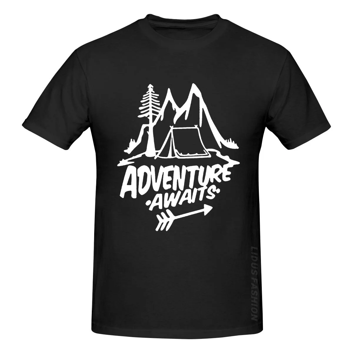 Adventure Awaits Letter Travel, Pine Tree, Mountains, Tent T Shirt Clothing Graphics Tshirt Short Sleeve Sweatshirt T-shirt Tee
Adventure Awaits Letter Travel, Pine Tree, Mountains, Tent T Shirt Clothing Graphics Tshirt Short Sleeve Sweatshirt T-shirt Tee