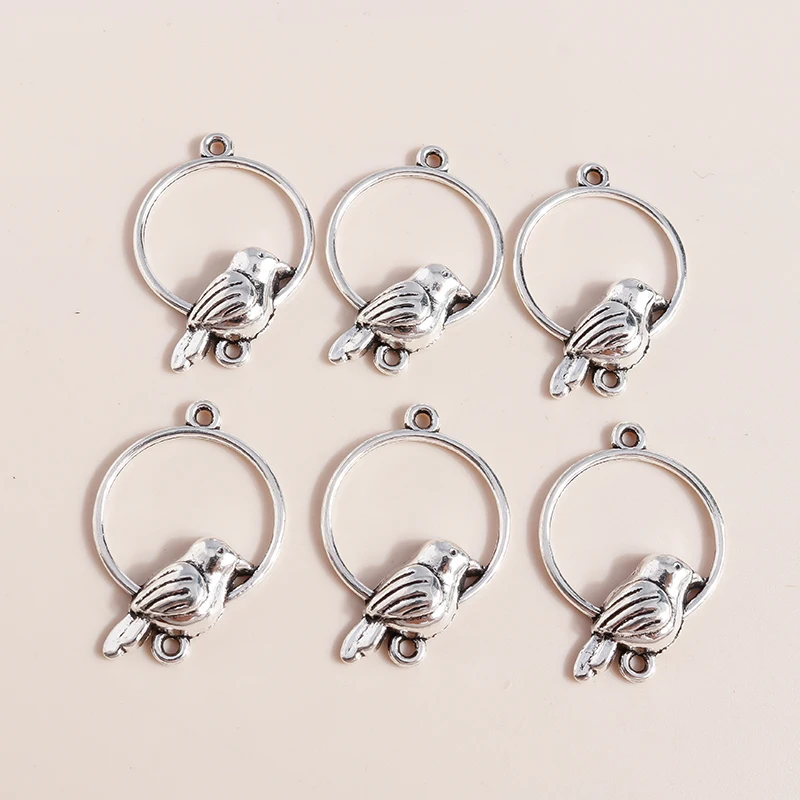 20pcs 26*18mm Fashion Bird Charms Connectors Pendants for Necklaces Earrings Charms Diy Jewelry Making Accessories DIY Supply
20pcs 26*18mm Fashion Bird Charms Connectors Pendants for Necklaces Earrings Charms Diy Jewelry Making Accessories DIY Supply